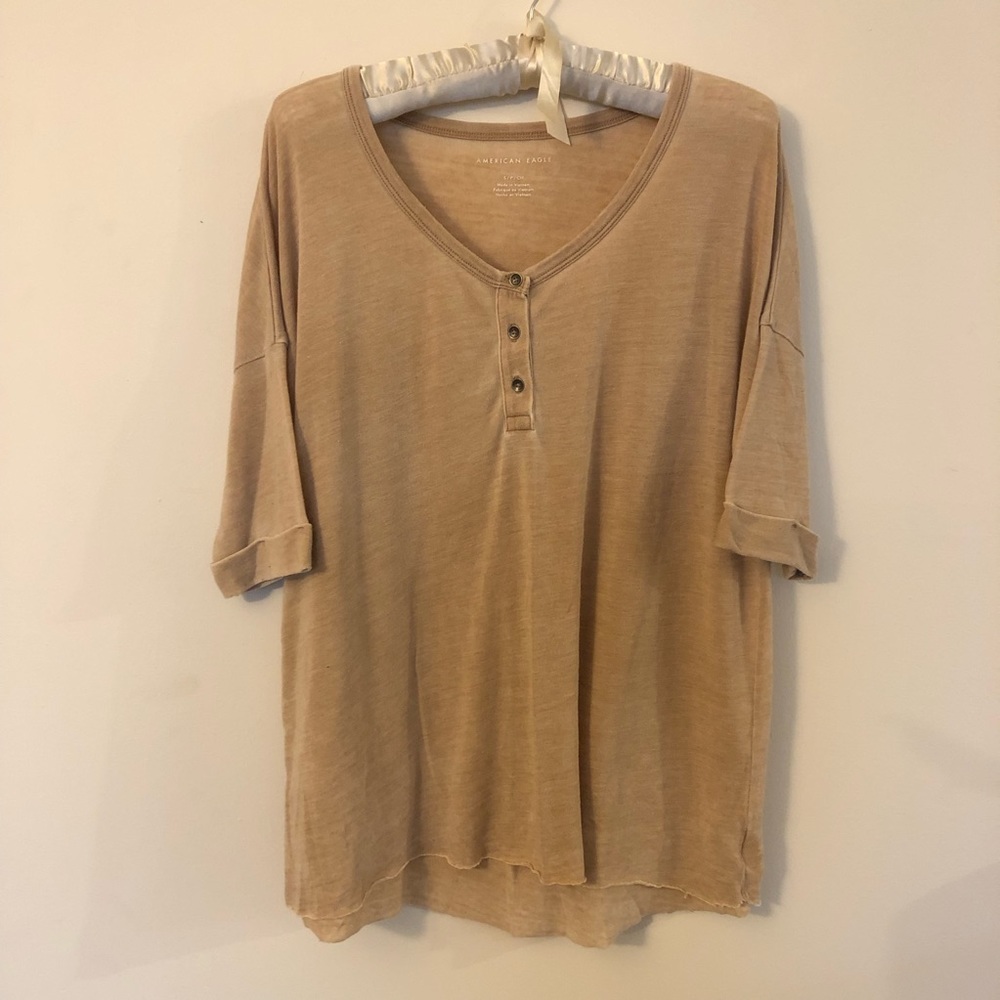 American Eagle Soft Knit Henley